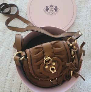 Authentic Juicy Couture Boho tassle&key shoulder bag BNIB